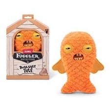 ZURU Fuggler Butt Ugly Pets 9-inch Cod Father Gold Fish Plush Toy