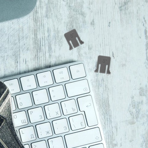 Keyboard Stand Portable Riser Tilted Pc Wireless Feet Keyboad Clips - 第 4/12 張圖片