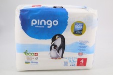 Pieluchy ekologiczne Pingo, 40 sztuk, rozmiar 4, 7 - 18 kg