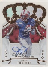 2020 Panini Chronicles Draft Picks Crown Royale Signatures James Proche Auto 7m3