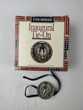 Longaberger Inaugural Tie-on 1997 New In Box-Discontinued 