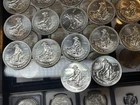 1984 Engelhard 1oz .999+ Silver Rounds PROSPECTOR  Engelhard Tube Of 20