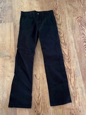 Chaps Boys' Casual Dress Pants, Black, 14 Slim