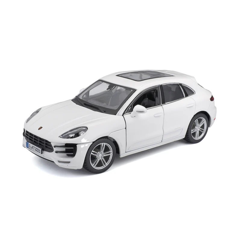 Bburago 18-21077W Porsche Macan White Diecast Model