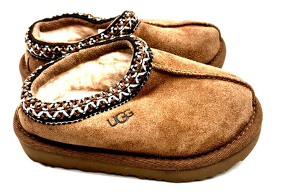 UGG Tasman II Men's Slip On Closed Toe Slippers In Chestnut Brown Size 8 