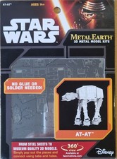Image of Metal Earth Star Wars Imperial AT-AT 3D Model Kit – Metal Earth – New & Sealed