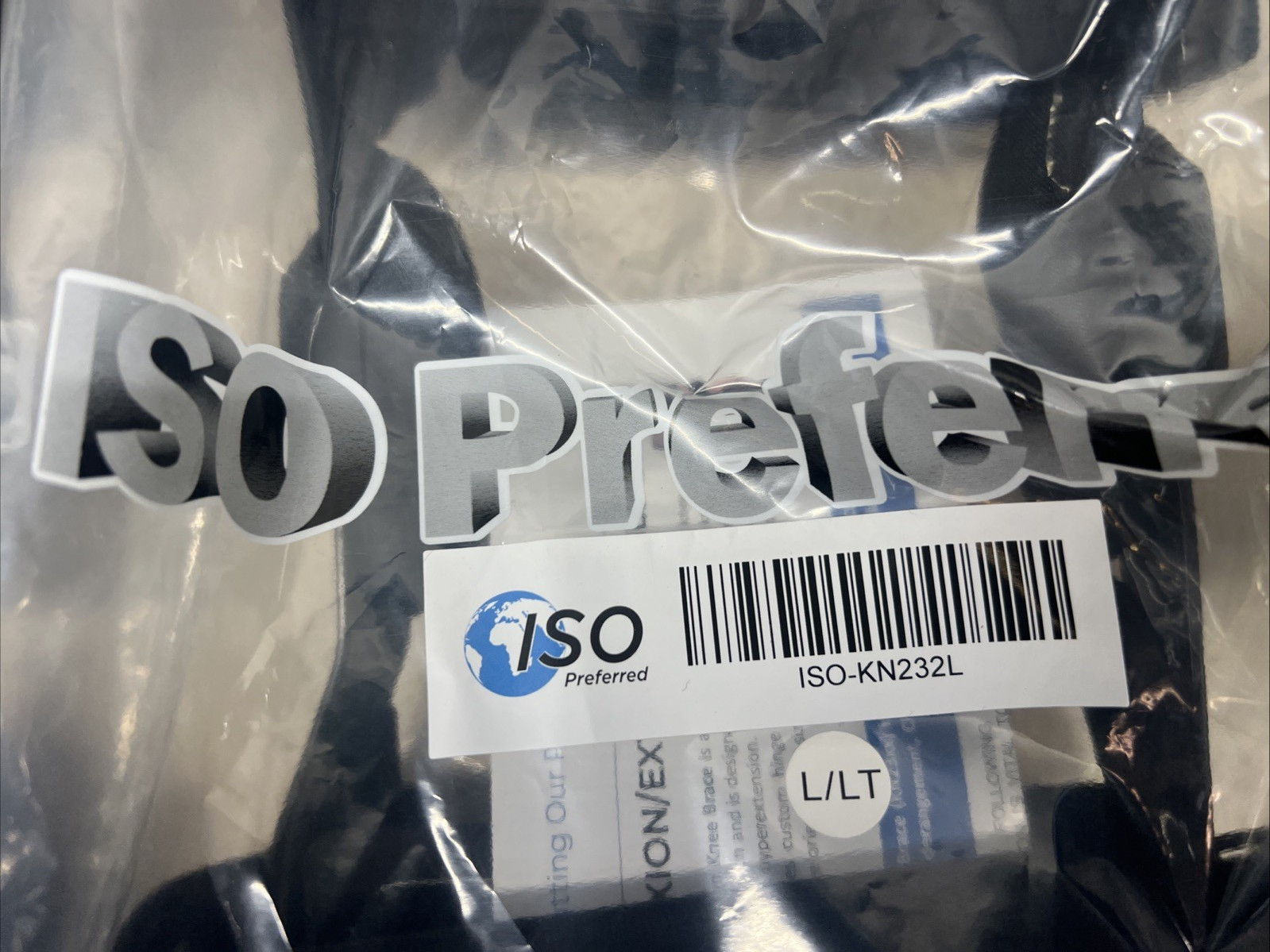 TWO ISO Preferred Left & Right OA Dual Upright ROM Hinge Knee Braces Large