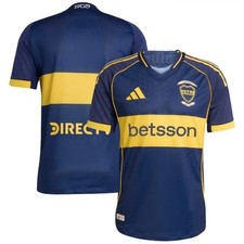 Boca Juniors Adidas 2025/26 Authentic Home Jersey Men's Small