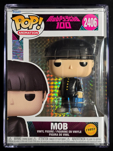 Funko Pop! - Mob #2406 - Mob Psycho 100 - Crunchyroll - Vinyl Figure