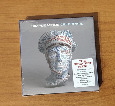 CD - SIMPLE MINDS - CELEBRATE The Greatest Hits + BOXSET 3 CD NEU SEALED
