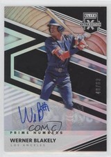 2020 Panini Elite Extra Edition 40/63 Werner Blakely #118 Auto 3b3