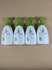 Babyganics Foaming Dish Bottle Soap, Pump, Fragrance Free, 16Oz - Pack of 4