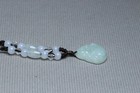 Cert'd Natural Light green A Jadeite jade Hand-Carved Maitreya Buddha Pendant — photo 6
