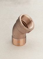 Viega Bogen 45 Grad, R 1/2, Rp 1/2 Rotguss Oder Siliziumbronze Modell 3121