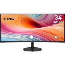 PRO MP341CQ E12 34" UltraWide Business Monitor, UWQHD 3440x1440, 1500R Curved, V