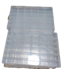 36 Grids Plastic Organizer Box, Adjustable Storage Box, Craft Storage/ Dividers.