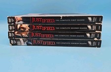Justified DVD Series Seasons 1-4 1 2 3 4Used Very Good Condition