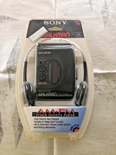 Sony Walkman AM/FM Stereo Cassette Player WM-FX 38 New In Package, Japan