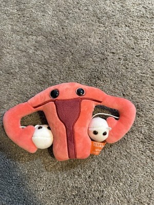 GIANTmicrobes Uterus Plush Stuffed Animal (Lightly Used)