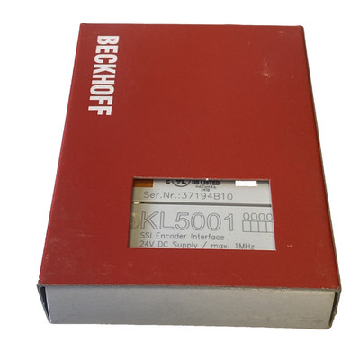 Beckhoff KL5001 Busklemme | 1-Kanal-SSI-Sensor-Interface | NEU & OVP