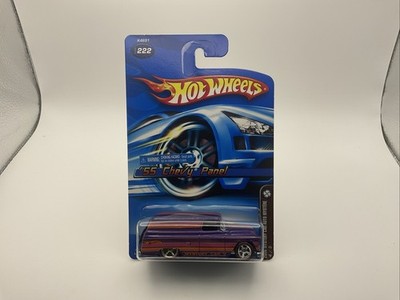   Hot Wheels 2006 Mystery Car -  55 Chevy Panel, #4/5, w/ Real Riders