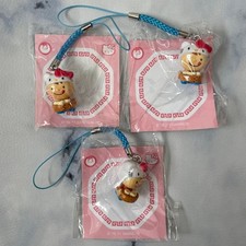 Maruchan Hello Kitty Collaboration Shumai Strap Netsuke Set Of 3