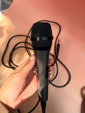 Singing Machine SMM-205 Wired Unidirectional Dynamic Karaoke Microphone wit Cord