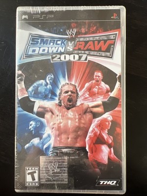 WWE SmackDown vs. Raw 2007 Sony PSP (Brand New Factory Sealed)