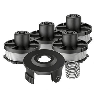 4er Pack Ersatz Fadenspulen für 195858 Rasentrimmer Tap and Go