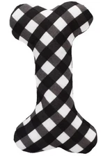 Greenbrier Kennel Club Plush Dog Bones with Squeakers and Crinkle Interiors