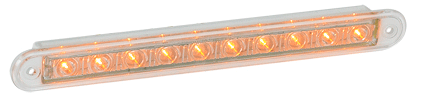 LED FRONT INDICATOR 12VOLT STRIP LAMP LIGHT TRUCK TRAILER 235CAT1 - Bild 1 von 2