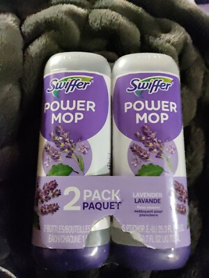  NEW  Power Mop 25.3 Oz Lavender Scent Floor Cleaner (2-Count) 