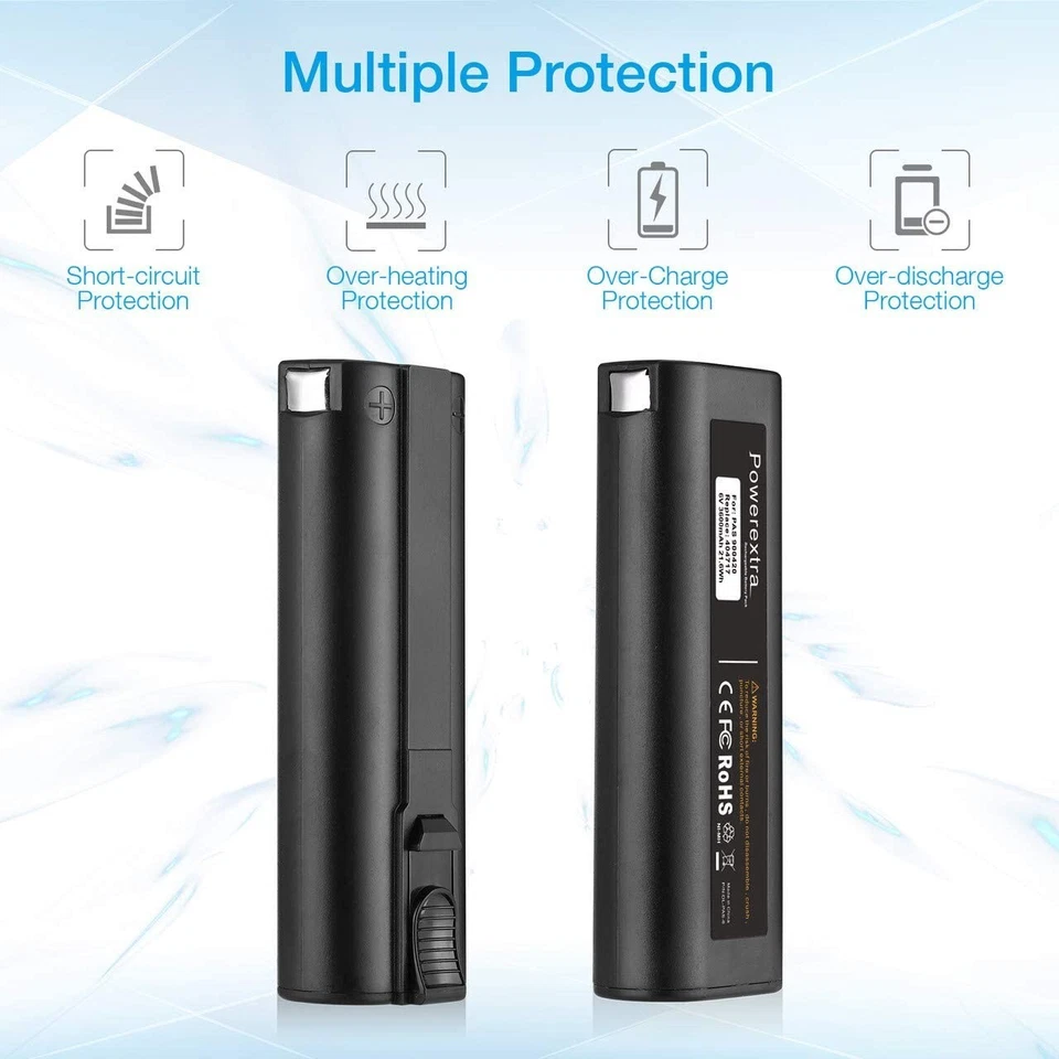 2PACK Battery for PASLODE 6V Ni-MH 404717 902000 900400 900420 900600 Nailer - Image 3 of 4