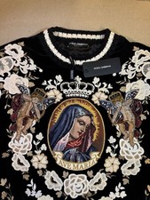 Dolce & Gabbana Runway Maria Angel Embroidery...