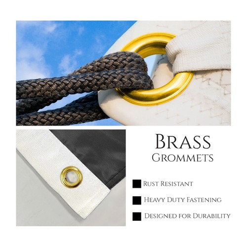 Promo Patriot's Wife on Board Novelty Boat Flag 12"x18" 200DNylon-Brass Eyelets - Picture 6 of 6