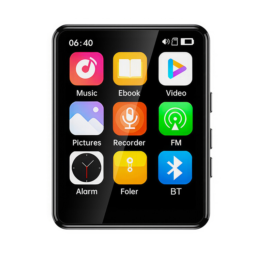 500mAh MP4/MP3 Player BT5.3 Wifi 2.5