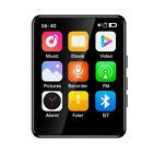 500mAh Mp4/Mp3 Player Bt5.3 Wifi 2.5" Android Player Fm with Free 32Gb Sd Card
