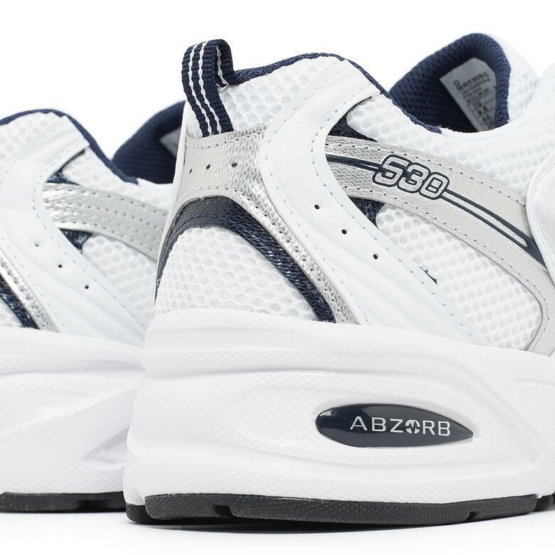New Balance 530 Series Shoes Sneakers 'White/Silver' - MR530SG | eBay