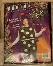 Domino Costume Set NEW retail package Adult Unisex 1 size fits all