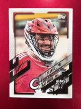 2021 Topps PLL Premier Lacrosse BLAZE RIORDEN, Card #42, 1st Team All-Pro 🥍🔥