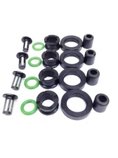 FUEL INJECTOR REPAIR KIT O-RINGS FILTERS GROMMETS SEALS CAPS 96-01 INTEGRA L4