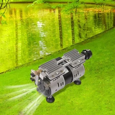 3/4HP Lake Pond Aerator System Pump Aeration Compressor Up to 3 Acre Pond 110V