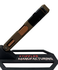 Turbo For Glock 19 custom Slide Gen3 NEW cerakote Complete Burnt Bronze