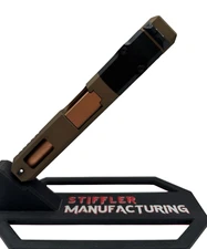 Turbo For Glock 19 custom Slide Gen3 NEW cerakote Complete Burnt Bronze