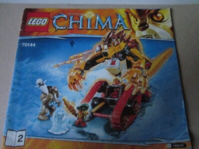 Lego Chima Bauanleitung Instruction 70144/ 2 