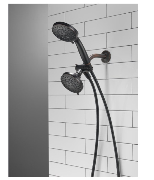 Better Homes & Gardens 6-Setting Combo Shower in Oil Rubbed Bronze