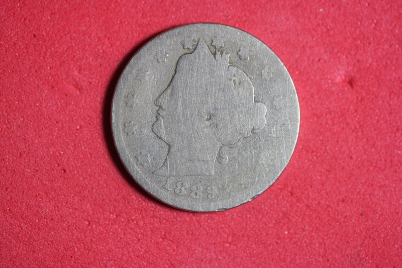 ESTATE FIND 1889 - Liberty V Nickel W/Cents!!  #K39169