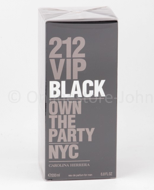 212 VIP BLACK MEN 200ML EDP SPRAY - Cykadas - Rewards