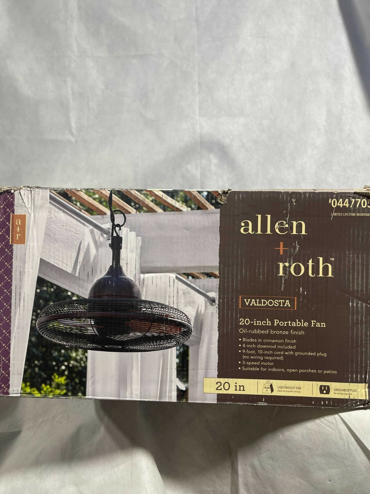 Allen + Roth Valdosta 20 inch Indoor 