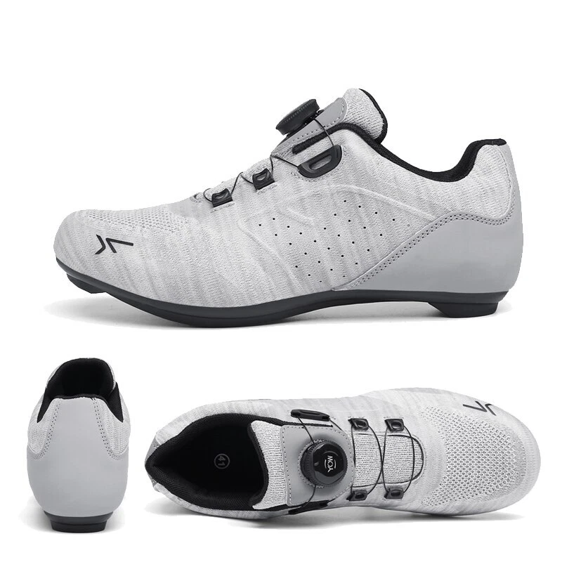 Para hombres Zapatos de Ciclismo de Carretera Mtb Bicicleta Tenis Transpirables Planos Zapatos de Bicicleta Foto 2 de 4